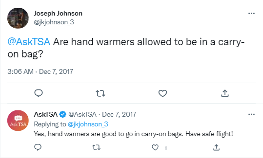 Can I Take Hand Warmers As A Carry-On Item?