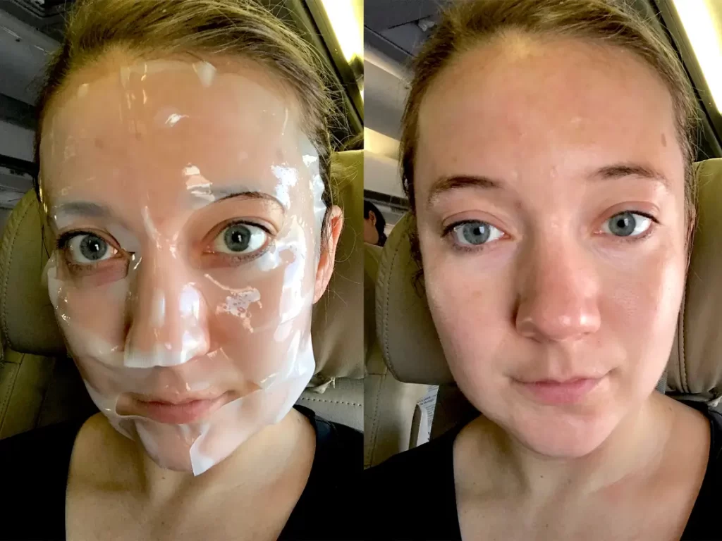 Can I Use A Sheet Mask During The Flight